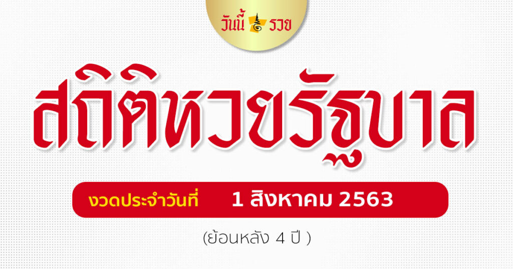 สถิติหวยรัฐบาล